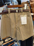 Women Deep Pocket Short With Belt